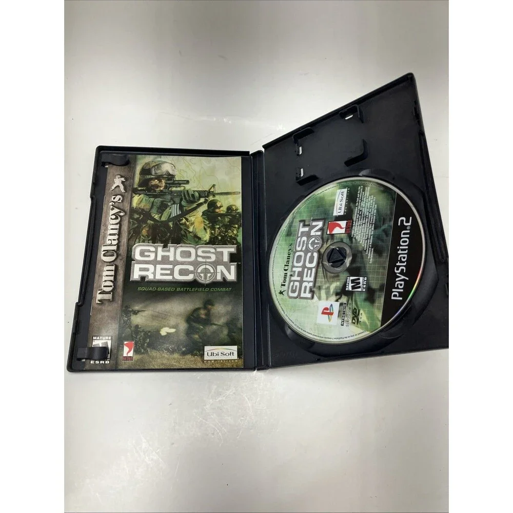 Ghost Recon PS2 Complete W Manual Clean